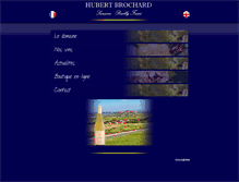 Tablet Screenshot of hubert-brochard.fr